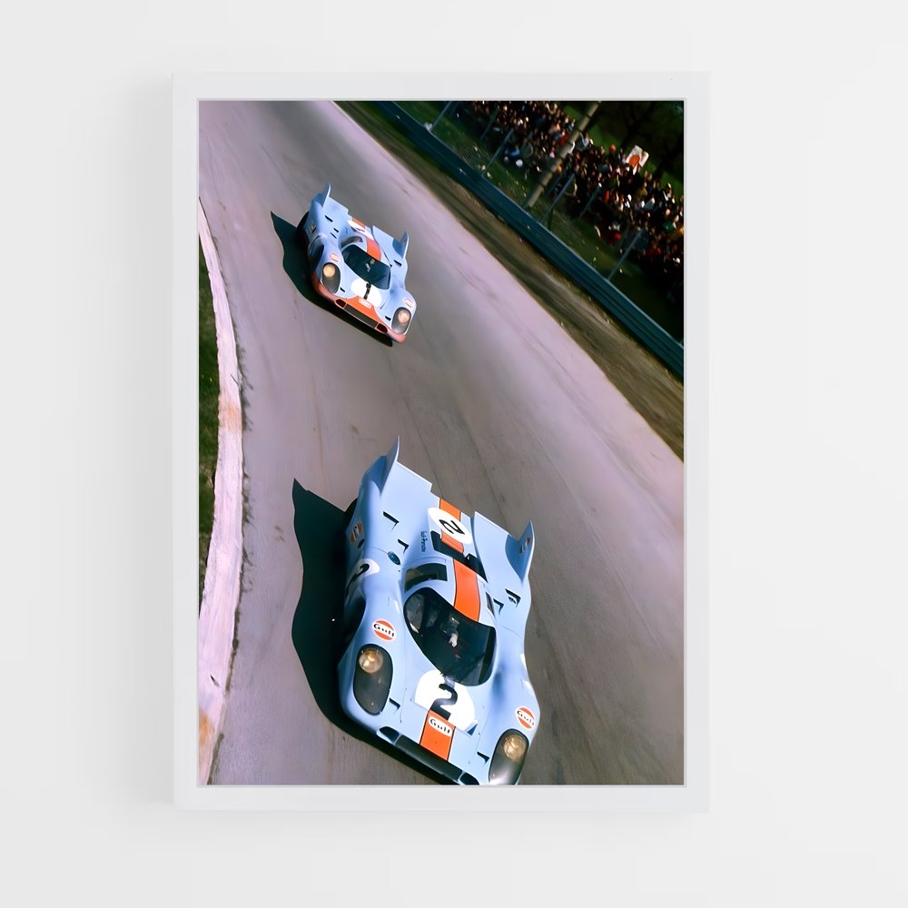 Poster magnifique golfe – affiche Porsche (vue 3)